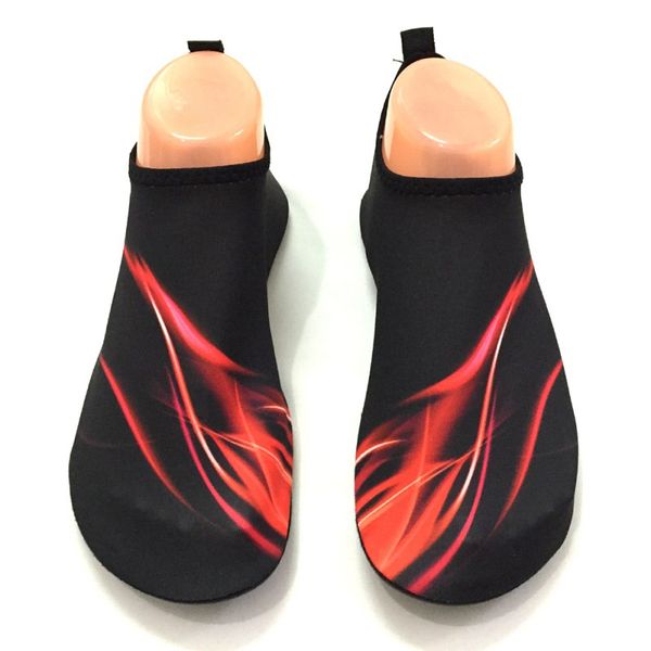 

men summer water socks yoga skin water shoes socks pool beach slipper on beach shoes outdoor sports, Black