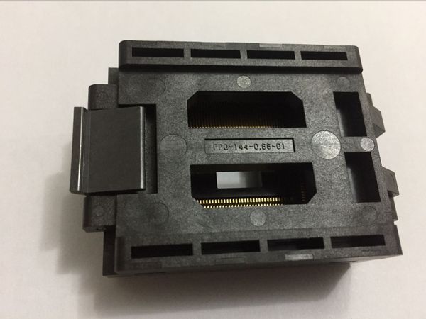 

enplas ic test socket fpq-144-0.65-01a qfp144pin 0.65mm pitch burn in socket