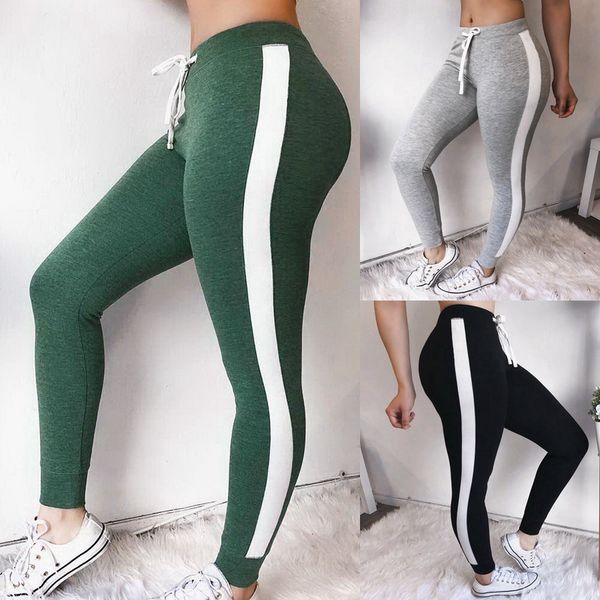running tights with drawstring waist