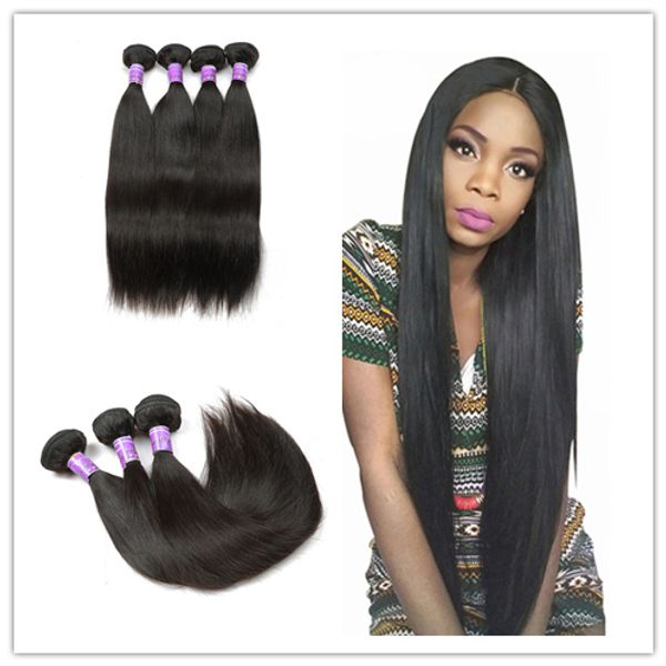 Pervian Nature Hair 6a Peruvian Straight Hair 8 30 Inch Natural
