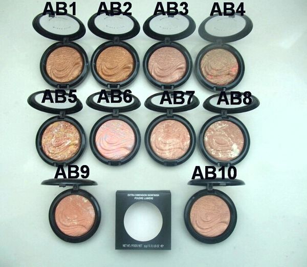 

Dhl new makeup 10 color extra dimen ion kinfini h powder 9g lowe t price