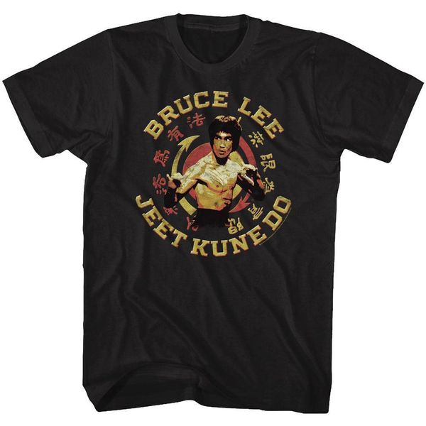 

BRUCE LEE JKD MASTER черная футболка для взрослых с коротким рукавом