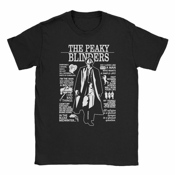 

peaky blinders t-shirt cillian murphy tee for him for her great gift series, White;black