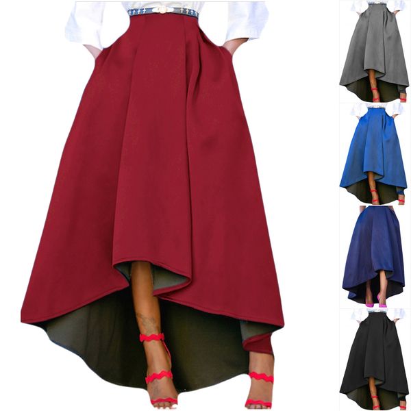 

Женская юбка-макси с длинным рукавом с длинными рукавами