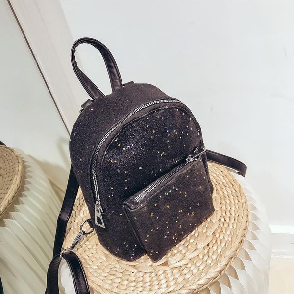 

banabanma women backpack ashion glitter sequins backpack large capacity shoulder bag bags for women 2018 zk40