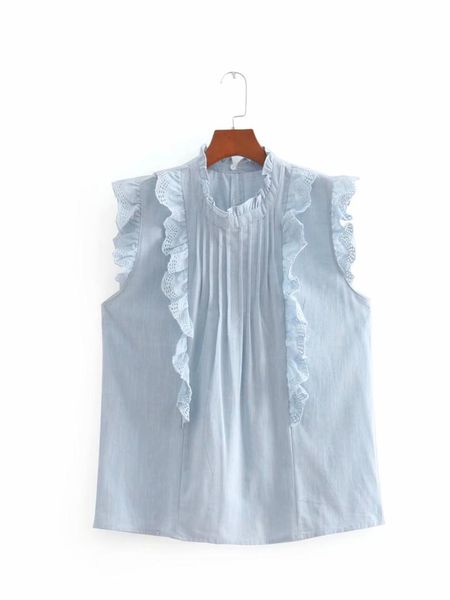 

fashion women bb40-8275 european and american fashion frill laminated decorative coat, White