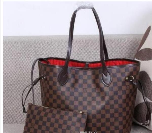 

Original 2018 free ship NEVER FULL cowhide leather handbags color leather shopping bag Never single shoulder bag 03