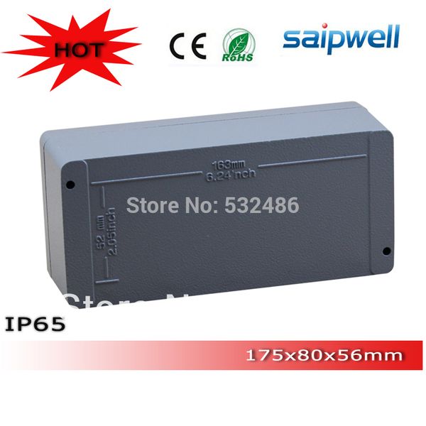 

2013 high qulity ip65 aluminium waterproof enclosure 175*80*56mm