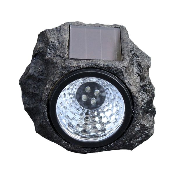 2019 Solar Resin Stone Lights 4 Led Rock Outdoor Waterproof Spotlight Garden Yard Path Fence Lawn Tree Park Decoration From Hogon 27 48