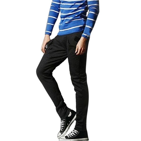 

2017 new mens hip hop trousers pants dark grey, Black