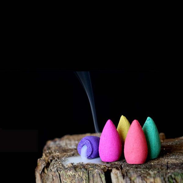 

chinese natural aromatic scent cone incense mix flavor backflow living room decor aroma incense