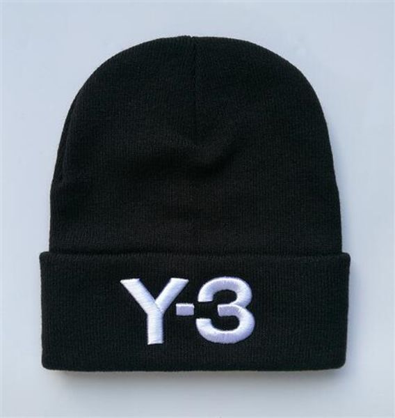 

2018 Мужская весна осень Y-3 бренд классический мужчины вязание шерсть шляпа хип-хоп