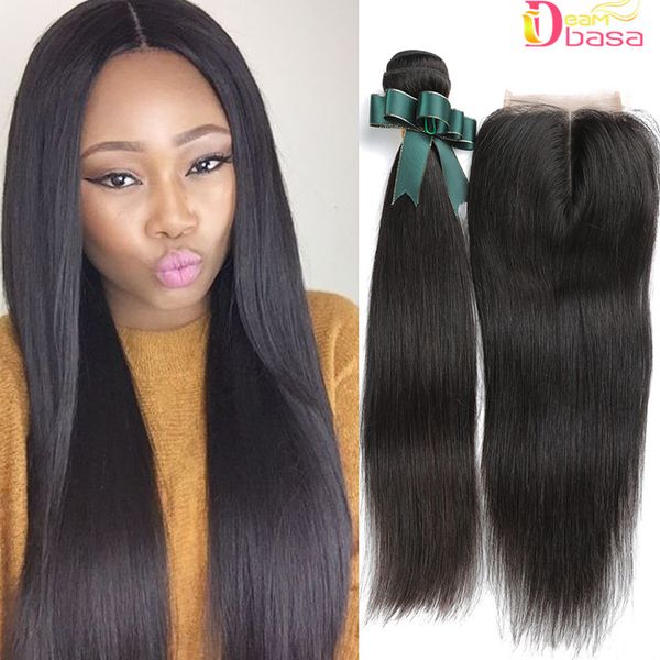 Brazilian Straight Human Hair Weaves Extension 3 Or 4 Bundles With