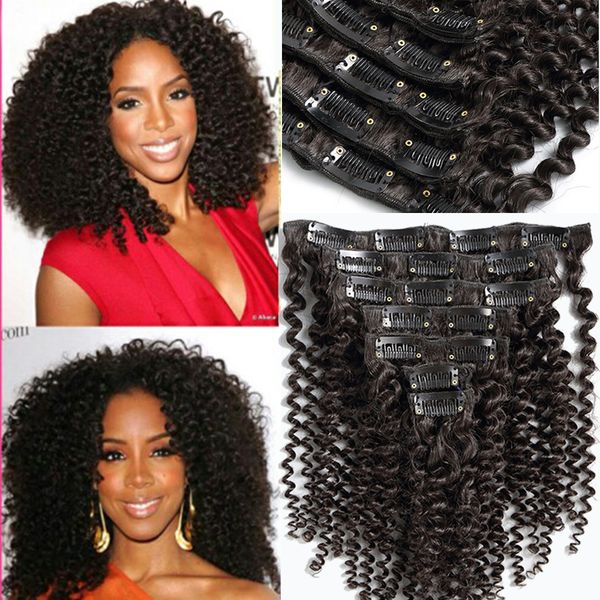 2019 Dream 8 A Virgin Human Hair Natural Color Kinky Curly Weave