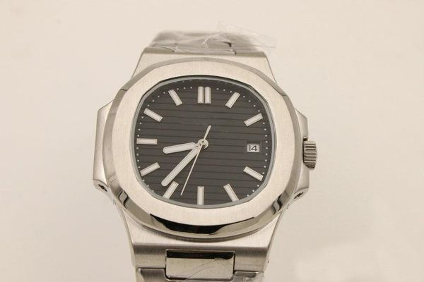 

5711 black dial men's quality automatic 40mm watch stainless steel men nautilus s switzerland's 0mm, Slivery;brown