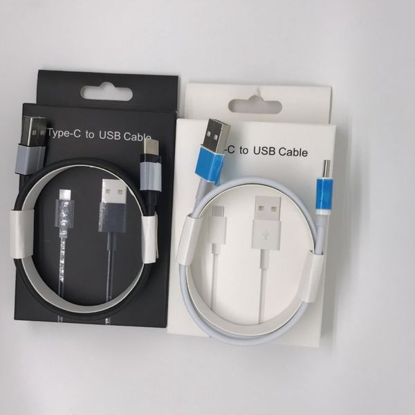

100pc lot 5 6 7 generation with retail package boxe for a original oem quality 2m 6ft u b data ync charger cable type c cable