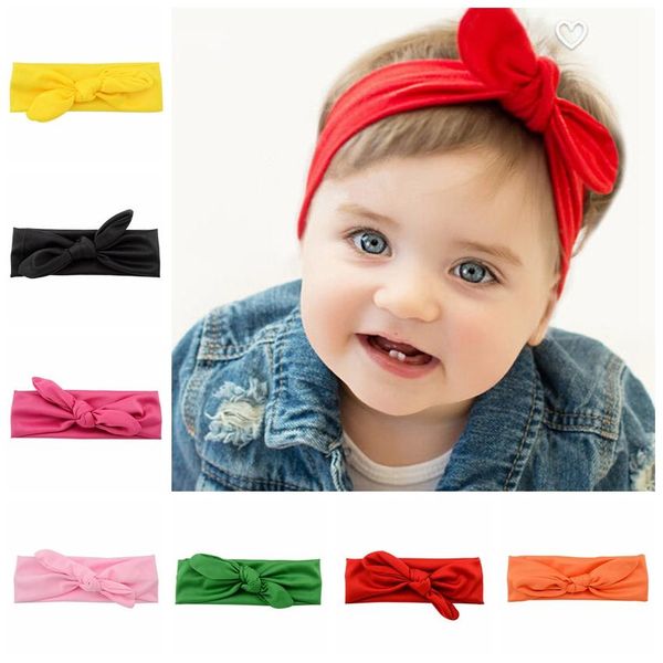 New Headband Knot Headwrap Kids Hairband Turban Photo Girls Hair