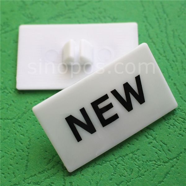 

wire hook promotion signs, big size marker snap clip display plaque grid new arrival printed clothing hanger label sale tags