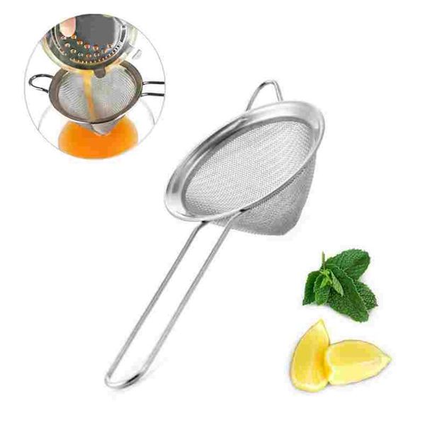 

stainless steel conical cocktail sieve great for removing bits from juice julep strainer cocktail strainer bar strainer