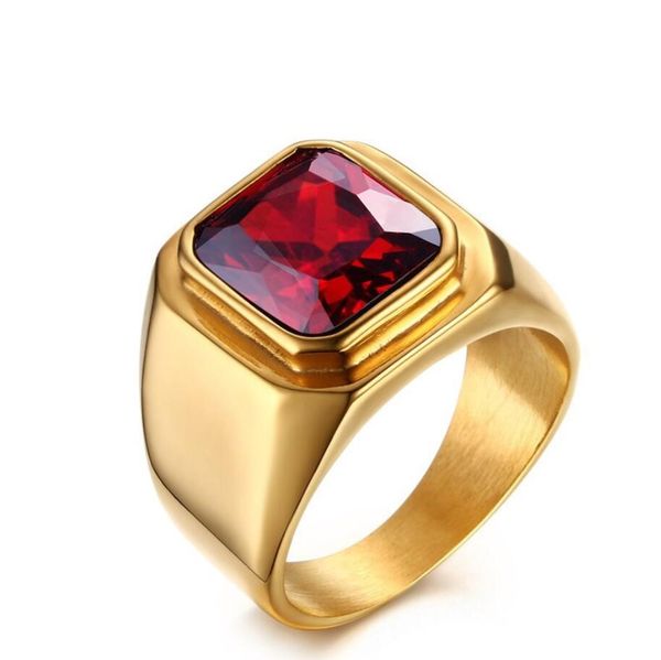 bague or homme pierre rouge bague or homme pierre rouge