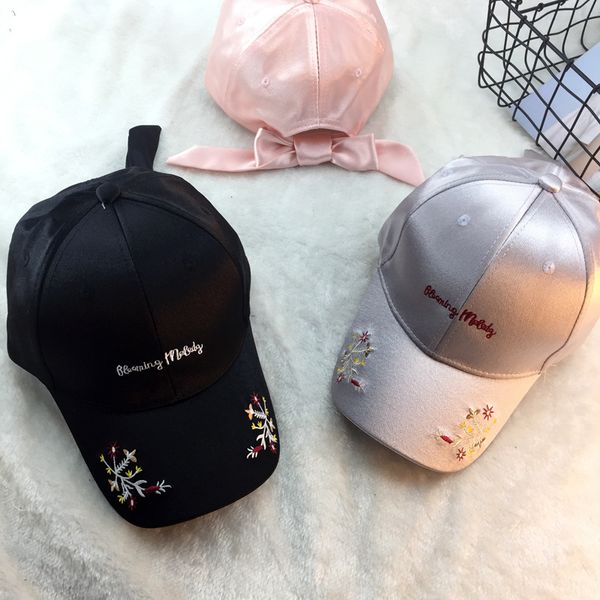 

cute bow adjustable hats spring summer hats visors men snapback caps sports outdoor fashion patern snapbacks for women, Blue;gray