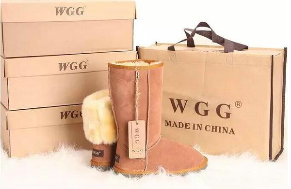 

Высокое качество WGG женские классические высокие сапоги женские зимние сапоги зи