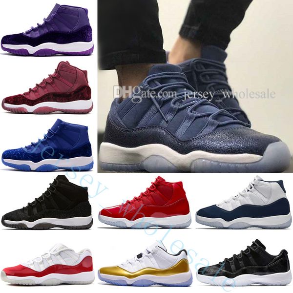 

11 mens basketball shoes gym red midnight navy bred barons prm heiress black stingray low gs velvet heiress wine blue purple black stingray