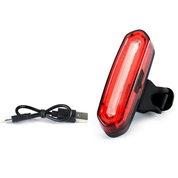 

ultra bright led bike tail light, usb rechargeable bicycle rear light, waterproof and easy install helmet light bike accessories