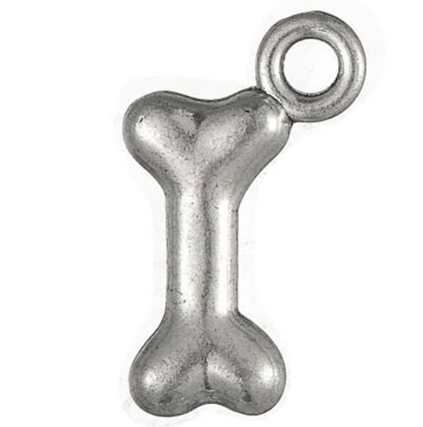 

metal dog bone charm other customized jewelry, Bronze;silver