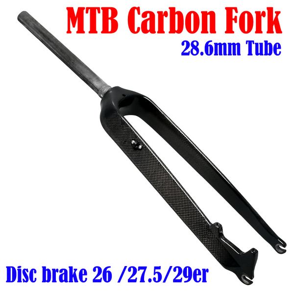 carbon mountain bike fork 26