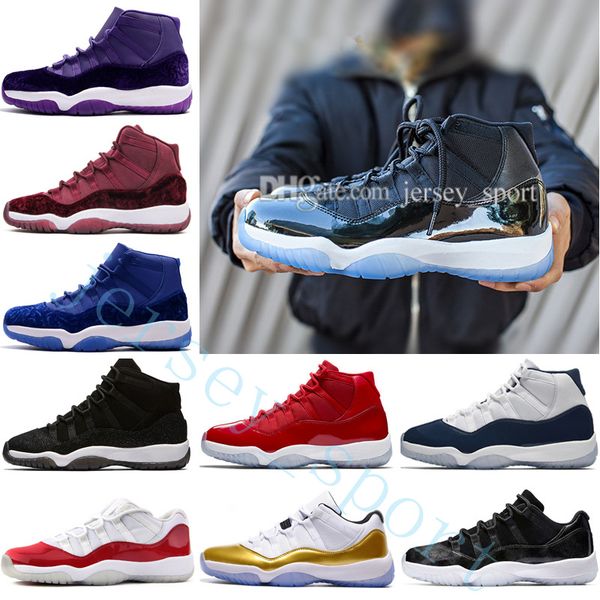 

new 11 xi velvet heiress womens basketball shoes real high gym red gs midnight navy win like 82 96 barons sneakers 11s sport shoes