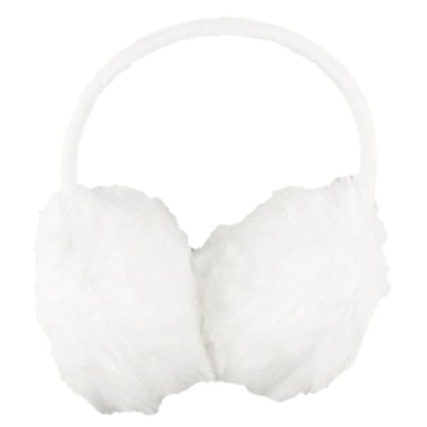 

syb 2018 new lady plastic frame white fluffy ear warmers earmuffs, Blue;gray