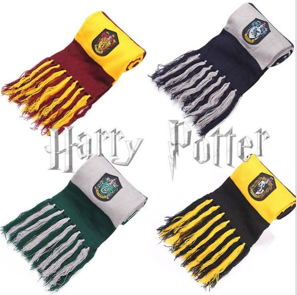 

harry potter scarf scarves gryffindor slytherin hufflepuff ravenclaw scarf festival harry scarves cosplay costumes prop halloween gift
