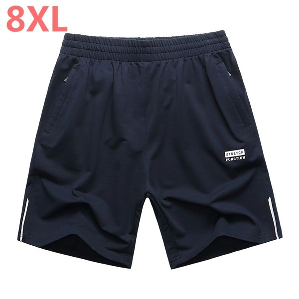 

summer men's shorts loose elastic cotton casual shorts fashion jogger men's short pants plus size 8xl 7xl 6xl 5xl 4xl, White;black