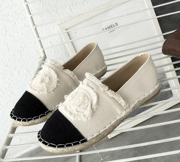 

Designer Brand Women Espadrilles Top Quality Luxury plimsolls Women Flat Shoes Fashion Comfortable casual loafers 123