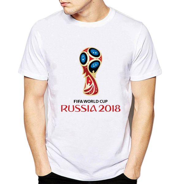 

men's t-shirt 100% cotton 2018 russia footbal world cup t-shirts for men sunlight outfit tshirt plus size hiphop top, White;black