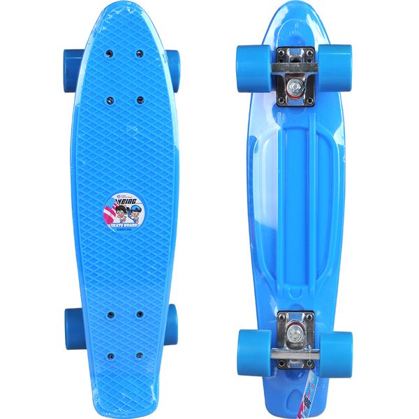 

weing 525 single tilt fish type skateboard penny board skate deck kaykay paten