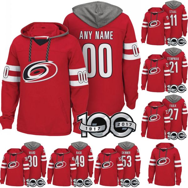 

Carolina Hurricanes Hockey Hoodies Staal Jeff Skinner Lee Stempniak Cam Ward Victor Rask Teuvo Teravainen Justin Faulk Jerseys