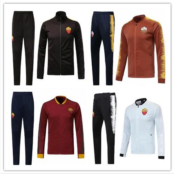 

Roma track uit occer jacket et chaqueta de fÃºtebol 2018 19 track uit totti ro i dziko nainggolan a roma football jacket full zipper et