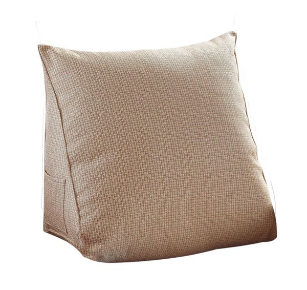 Eonshine Fluffy Thick Linen Microfiber Filled Triangle Wedge