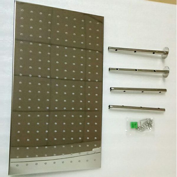 

300x600mm polish finish ceiling rainfall shower heads 304 sus rectangle rain head shower bathroom