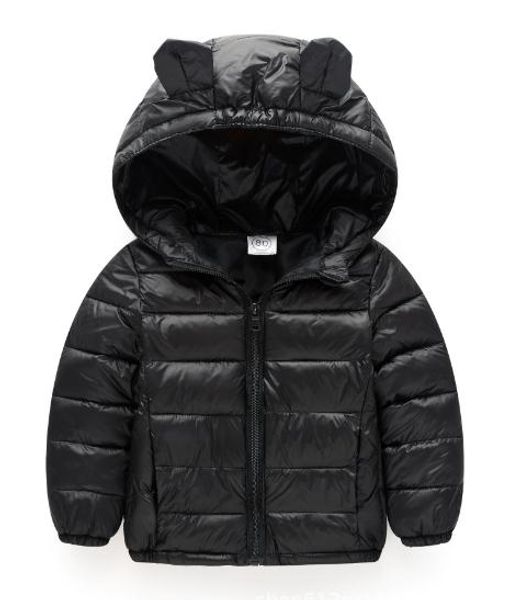 

2018 down jackets for girls boys coats solid winter warm girls down jacket children clothing cotton hooded kids outerwear 1-6y, Blue;gray