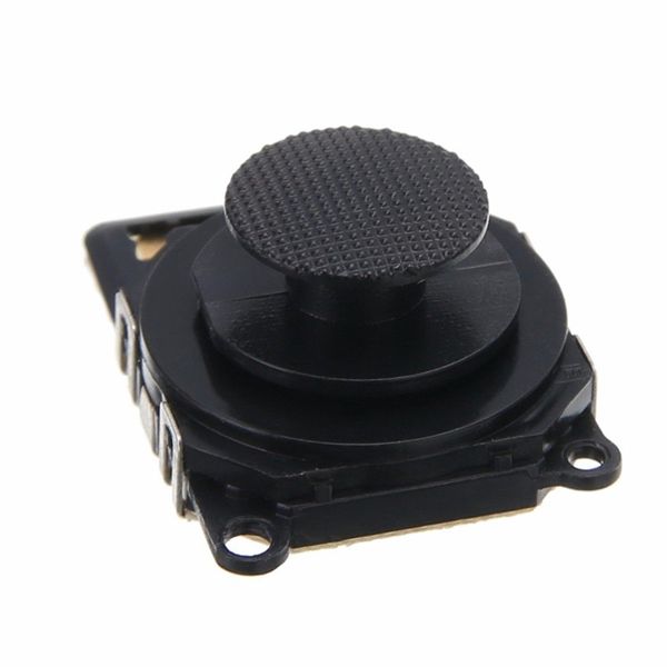 Preto 3D Analógico Joystick Botão Sensor Módulo Contato Borracha Conjunto para PSP 2000 Slim Peças de Reparo DHL FEDEX UPS FRETE GRÁTIS