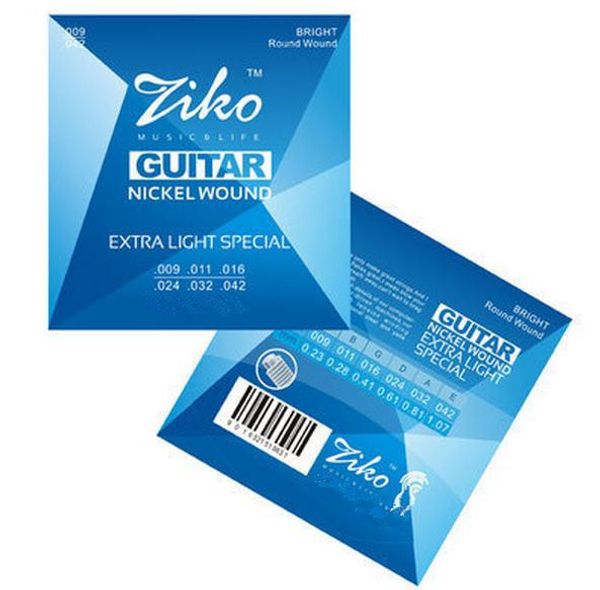 

ziko.009-.042 dn-009 guitar accessories electric guitar strings guitar parts wholesale 4sets/lot