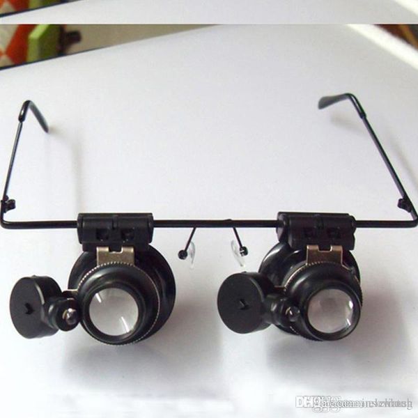 

20x magnifier eye watch glasses repairing watchbands magnifying glass loupe 2016 lens jeweler watch repair measurement with tools tl02