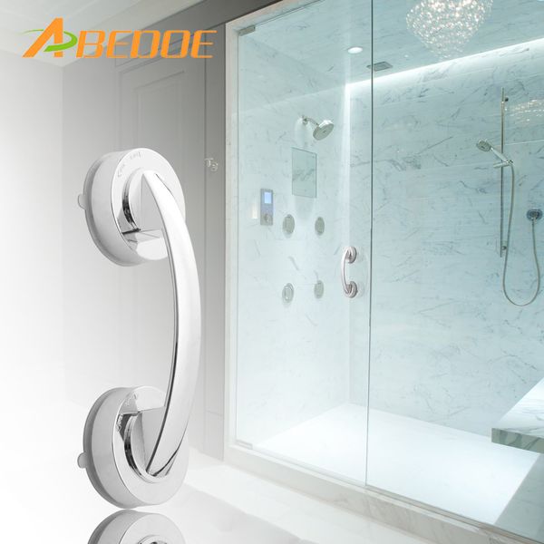 

wholesale-abedoe safer suction cup grab bar handle strong sucker hand grip bathroom shower safety handrails bathroom accessories