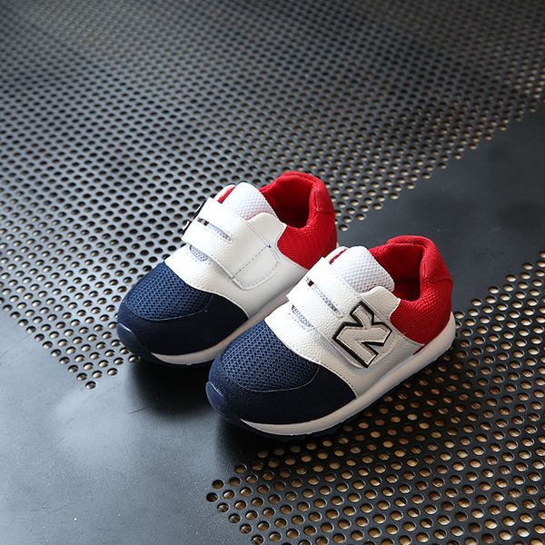 

2018 Discount Kids Basketball Shoes Boys Girls Sneakers Children's Athletic Youth Sports baby sneakers NewB Wearable casual shoes