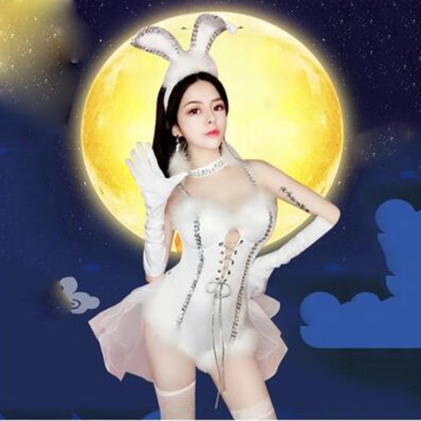 

jumpsuit sequins mesh bodysuit novelty personality female costumes jazz dj stage wear singer dancer party show performanc, Black;red