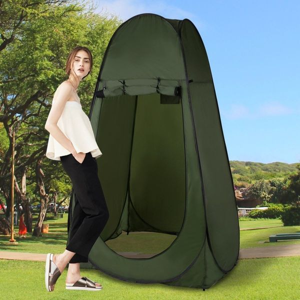 

aotu portable outdoor beach fishing camping toilet changing room shower tent bath