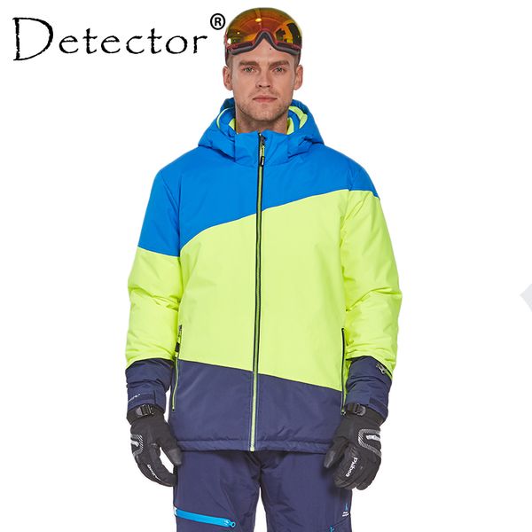 

detector men's ski jacket print winter outdoor ski suit height waterproof breathable jacket warm snowboard coat